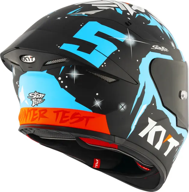 KYT TT-REVO Masia WinterTest Sportslig helhjelm med racing design 