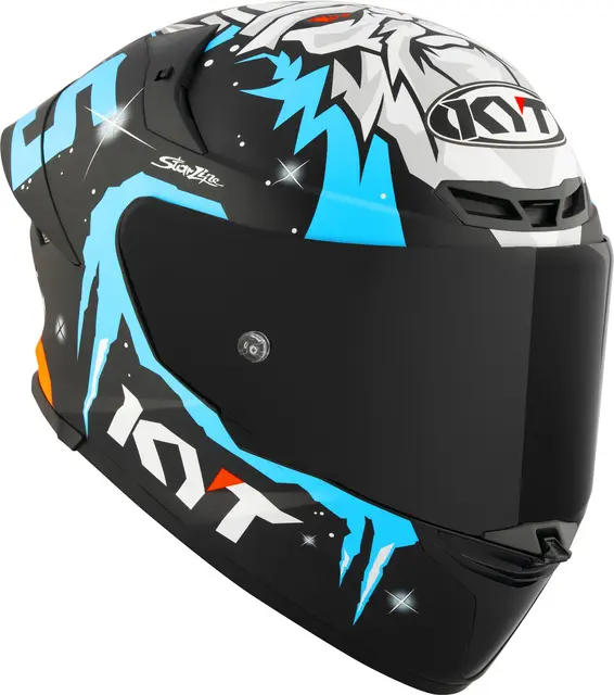 KYT TT-REVO Masia WinterTest Sportslig helhjelm med racing design 