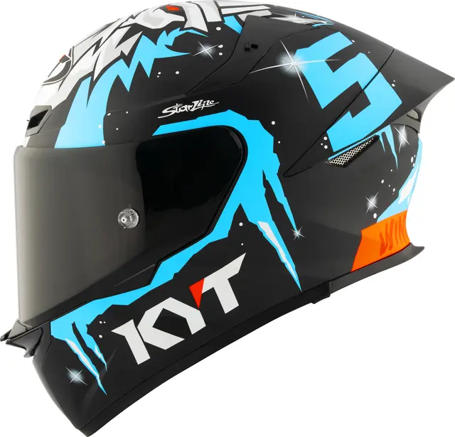 KYT TT-REVO Masia WinterTest Sportslig helhjelm med racing design 