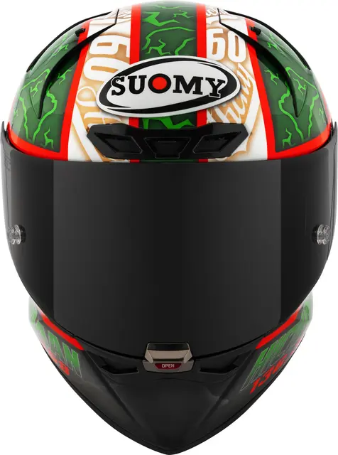 Suomy S1-XR GP Hickman Replica FIM Ultimate racinghjelm FIM og ECE 22-06 