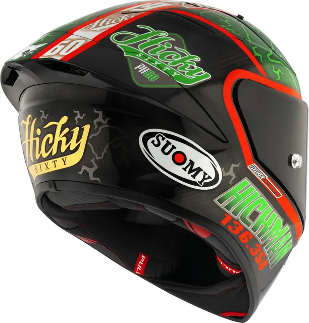 Suomy S1-XR GP Hickman Replica FIM Ultimate racinghjelm FIM og ECE 22-06 