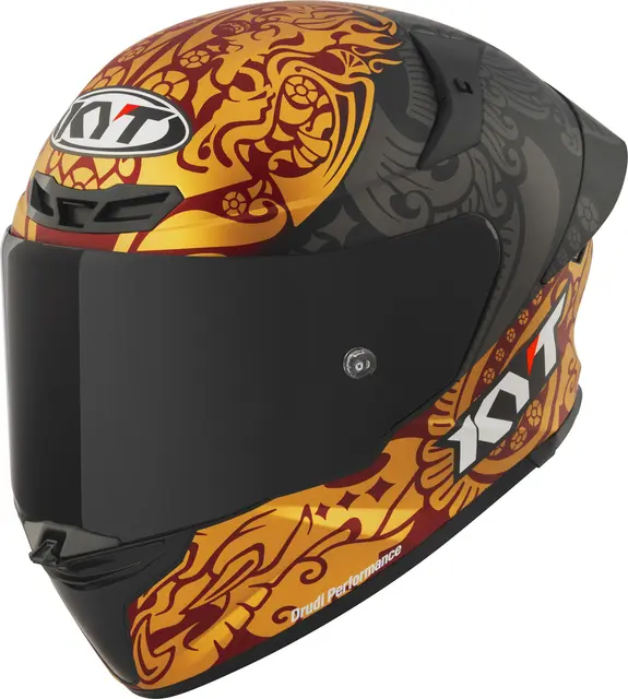 KYT TT-REVO Bastianini Indonesia Sportslig helhjelm med racing design 
