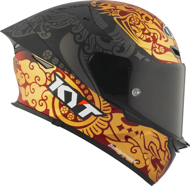KYT TT-REVO Bastianini Indonesia Sportslig helhjelm med racing design 