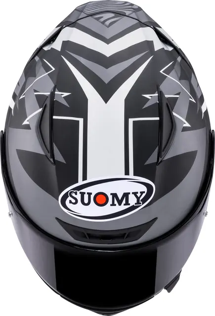 Suomy Track-1 Sam Lowes 2025 M.Sort Racinghjelm Ventilert 3komponent fiber 