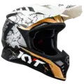 KYT Skyhawk MX Jarvis Sign Premium MX-hjelm, 3komp.fiber ECE 22-06