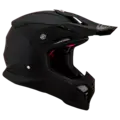 KYT Skyhawk MX Plain Matt sort  2XL Premium MX-hjelm, 3komp.fiber ECE 22-06