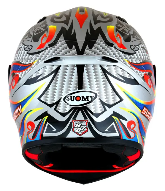 Suomy Track-1 Flying Racinghjelm Ventilert 3komponent fiber 