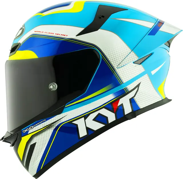 KYT TT-REVO GrandPrix Sportslig helhjelm med racing design 