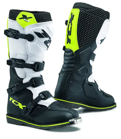 TCX X-Blast - Sort/Hvit/Gul Fluo Off Road, Herre