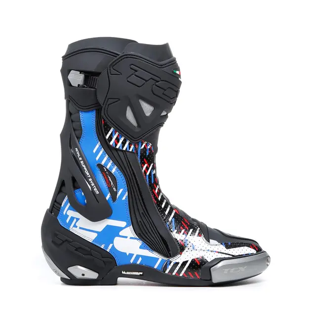 TCX RT-Race Pro Air, Sort/blå/rød Toppmodel Racing Ventilert Michelin-Såle 