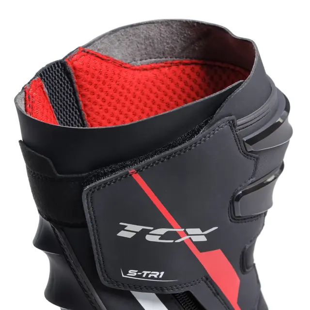 TCX S-TR1 Sort/rød/hvit Sport/Racing ytelse, høy komfort 