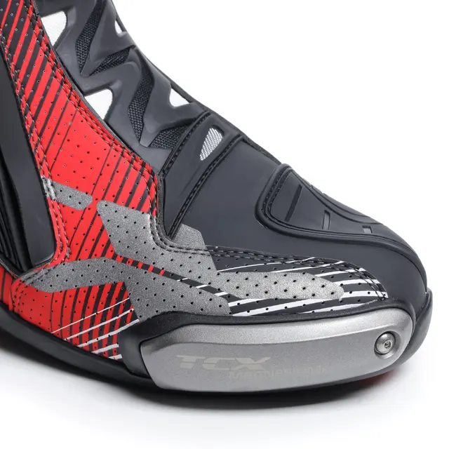 TCX RT-Race Pro Air Sort/rød/hvit Toppmodel Racing Ventilert Michelin-Såle 