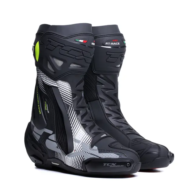 TCX RT-Race Pro Air Sort/hvit/grå Toppmodel Racing Ventilert Michelin-Såle 