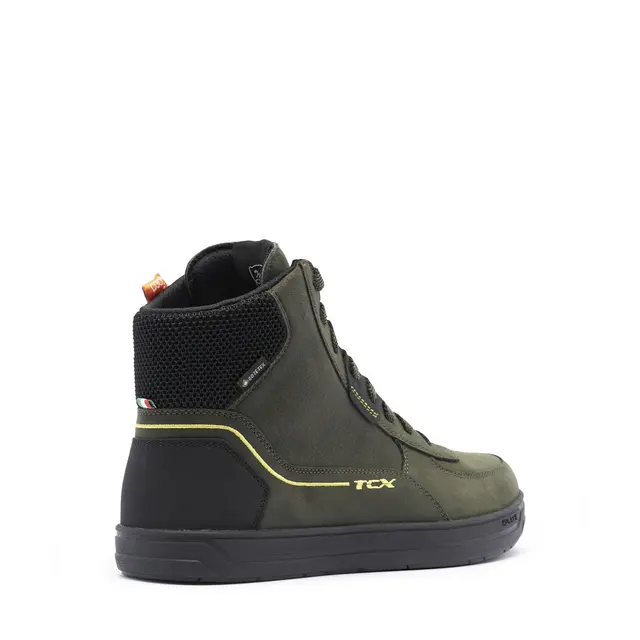 TCX Mood 2 Gore-Tex® Grønn/sort/gul 24/7, Lifestyle/Urban sneaker med GTX 