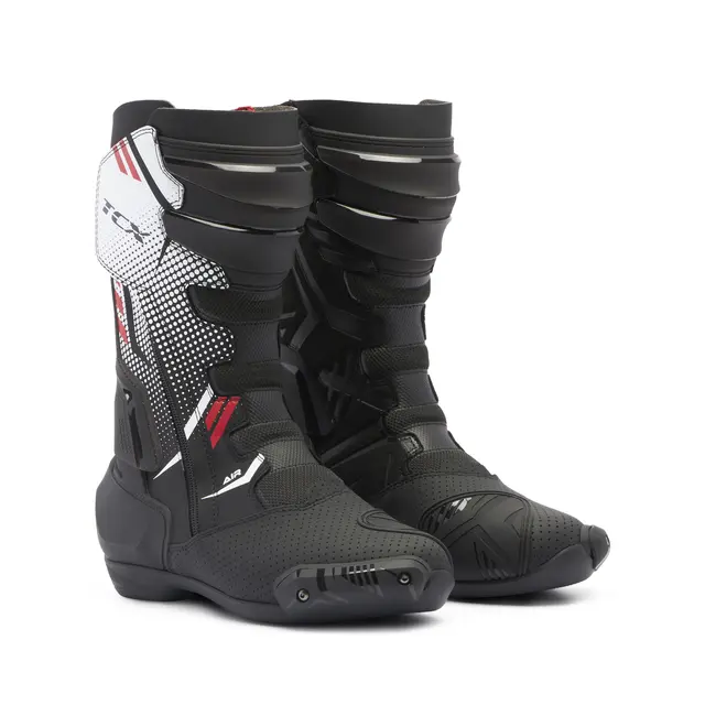 TCX S-TR1 Air Sort/hvit/rød Sport/Racing ytelse, komfort, Ventilert 