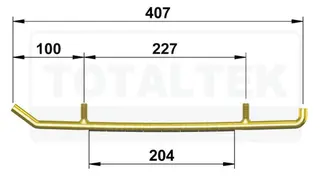 Totaltek Styreskinne - Lynx Selges Parvis, Koromant, Racing