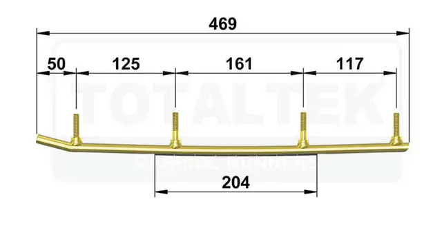 Styreskinne Totaltek  Yamaha Original Yamaha del 