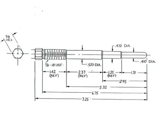 Avdrager Ski-Doo - 5/8&quot; Alle modeller t.o.m. 1985 5/8x 18 N.F.