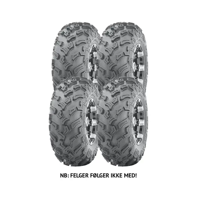 Wanda P3006 - 25x8/10-12, Dekksett Kampanjepris på komplett dekkpakke! 