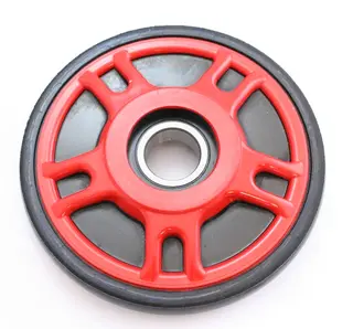 Boggiehjul Arctic Cat - 162mm, R&#248;d 25mm aksling, leveres med lager