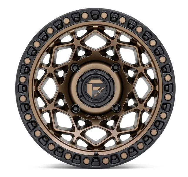 Fuel Unit UTV 15''x7/10'' - 4X137, BSM Bronse med Sort Matt Ring, 7''/10'' 