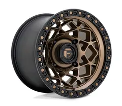 Fuel Unit UTV 15''x7/10'' - 4X137, BSM Bronse med Sort Matt Ring, 7''/10''