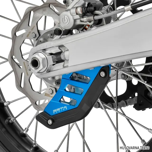 ZETA Skive-Guard Bak, Blå - GG/HQ/KTM 125cc-> 