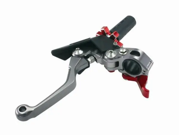 ZETA Pivot Perch 3-Fingre Clutch - Rød Titan/Rød, OEM-hendel m/varmstart 