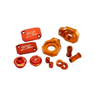 ZETA Billet Kit KTM EXC/EXC-F Orange Tilbeh&#248;r sett for Factory Look