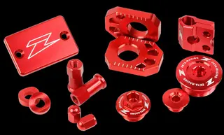 ZETA Aluminiumssett, R&#248;d - Honda CRF450R/RX
