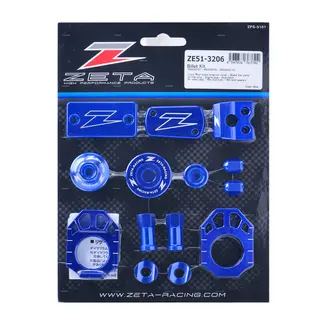 ZETA Aluminiumssett, Bl&#229; - Yamaha WR250/450F , YZ250FX/YZ450FX