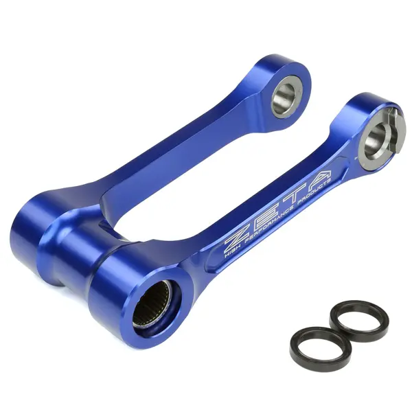 ZETA Senkesett Bak - Yamaha YZ/WR250/450F/FX, 30mm, Blå 