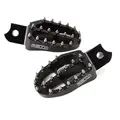 ZETA Aluminium Fotpinner GG/HQ/KTM, Sort Gas Gas, Husqvarna, KTM