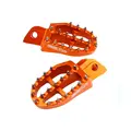 ZETA Aluminium Fotpinner HQ/KTM- Oransje KTM, Husqvarna, Gasgas, Beta