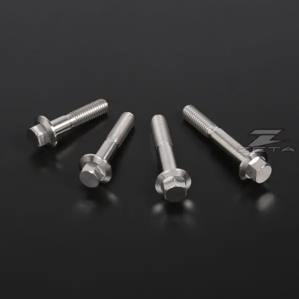 ZETA Gr5-TI Forgh Flange Bolt M8 P1.25 