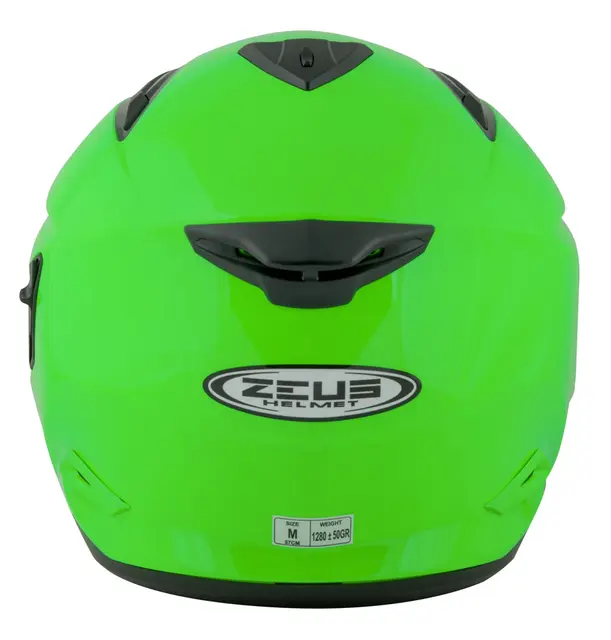 Zeus Jet 613E - Fluor. Grønn Ny halvhjelm m/solvisir 